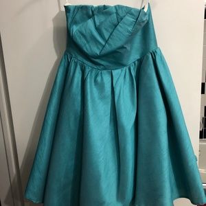 Blue Fit and Flare Dress sz 1 (Extra Small)